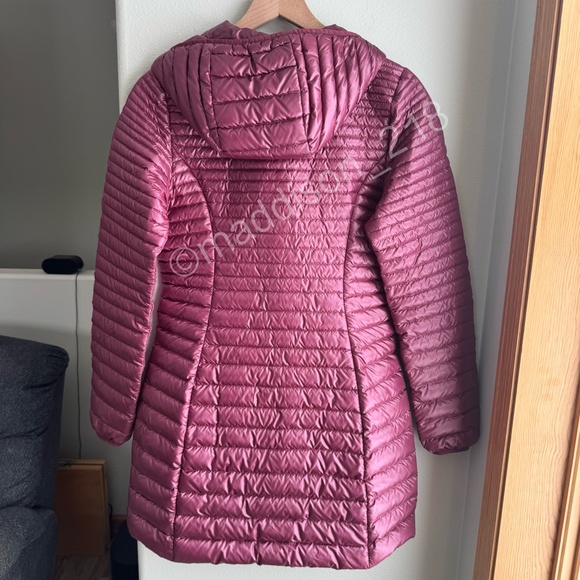 Patagonia Lightweight Fiona Parka Small Oxblood Red 600-fill down Windproof S - Picture 10 of 15